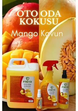 Freyr Mango Kavun Oto Parfüm  5lt Ve 1lt Sprey Araç Ev Ortam Kokusu( 400 ml ve 50ML Hediye)