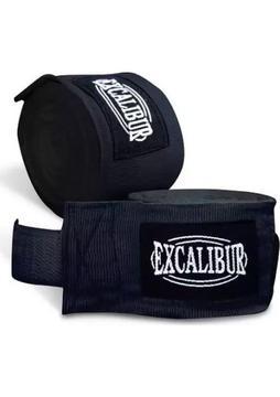 Excalibur Elastik Boks El Bandajı 5 mt Siyah Çift
