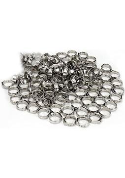 Многоцелевые Наборы,1/2 Inç Pex Cinch Kelepçe Halkası, Cinch Sıkma Halkası Cinch Kelepçe, Pex Bağlantı Bağlantıları Için Tek Kulak Hortum Kelepçesi, 120 Adet (Yurt Dışından)