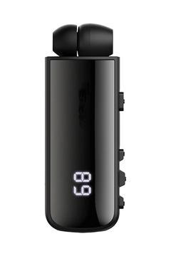 Ios/Androıd Bluetooth Kulaklık Makaralı Çekmeli Yaka Mikrofon Kulaklık