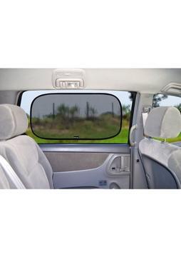 Ankanorm Araba Oto Arka Yan Cam Için Vantuzlu Güneşlik Perde Araç Kapı Perdesi (2 Adet)