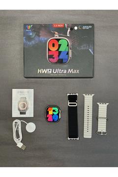 Watch 8 Ultra 49mm Hw 9 Ultra Max Nfc Amoled Ekran 2.2" Kordon Hediyeli Akıllı Saat