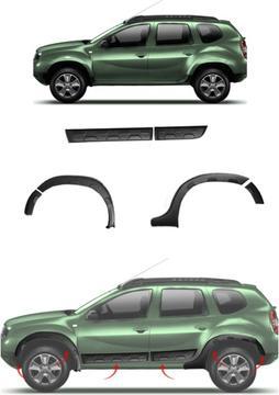 Brsplast Dacia Duster Uyumlu 2010-2017 Damalı Dodik Seti 12 Parça