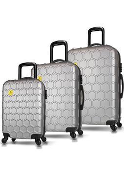 My Valice Honey Abs 3'lü Valiz Seti Gri