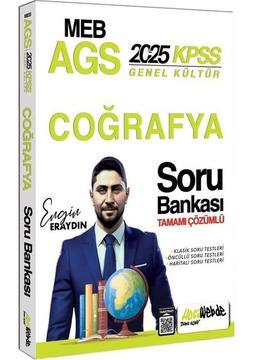 Hocawebde Yayınları 2025 Meb Ags Kpss Türkiye Coğrafyası Tamamı Çözümlü Soru Bankası - Engin Eraydın