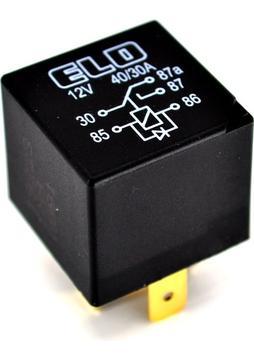 Elo 12V 40A/30A Çift Platinli Diyotlu Mini Röle Change Over 710140302