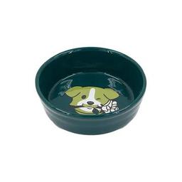 Lepus Köpek Baskılı Renkli Seramik Mama Kabı 400ml No:1