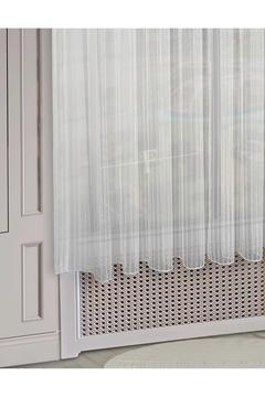 Çift Makarna Simli Keten Mermer Altı -petek Üstü Tül Ütü Istemez 1/2 Pileli