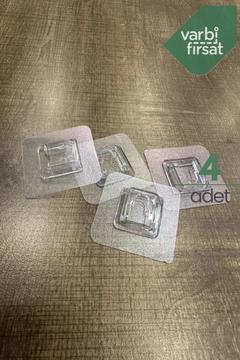 Yedek Yapıştırıcı Sticker Duvar Yapışkan Sihirli Banyo Düzenleyici Yedek Yapıştırıcısı 4 Adet