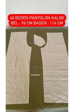 40 Beden Pantolon Kalıbı Ana Beden Kalıpları Dikiş Kalıbı bel 96 cm basen 114 cm