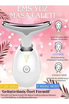 Yüz Boyun Ems Güzellik Cihazı Gıdık Sarkma Kırışıklık Ince Çizgi Giderici Cilt Sıkılaştırıcı Aleti