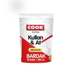 COOK Plastik Bardak - Ekonomik