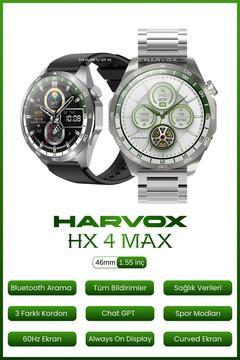 Watch HX-4 Max Akıllı Saat Iphone Ve Android Tüm Telefonlara Uyumlu