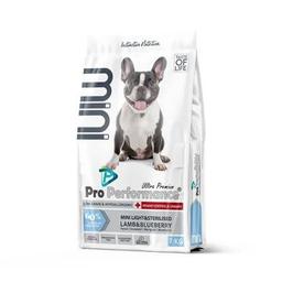 Pro Performance Ultra Premium Hipolaerjenik Kuzu Etli ve Yaban Mersinli Küçük Irk Kısırlaştırılmış Köpek Maması 7 Kg