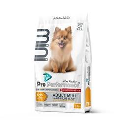 Pro Performance Ultra Premium hipolaerjenik Kuzu Etli ve Yaban Mersinli Küçük Irk Yetişkin Köpek Maması 7 Kg