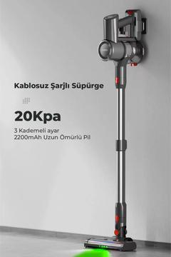 Şarjlı Kablosuz Katlanır Dikey Süpürge