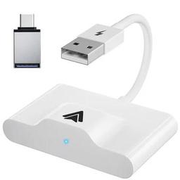 Ally USB+Type-C Adaptör Android Kablosuz Carplay Adaptör Çevirici