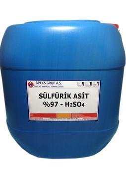 Apeks Sülfürik Asit %97 H2So4 30 kg