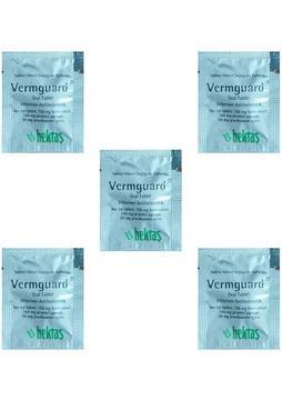 Kedi Köpek Dış - Iç Pazazt ve Bağırsk Düzenleyici Vermguard Verm Guard 5 Adet