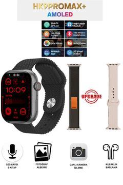 Watch9 Hk9 Pro Max Plus 2024 Fotoğraf Albümü Kulaklık Bağlantısı Upgrade Versiyon 3 (KORDON HEDİYE)