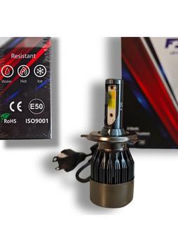 F30 3 Renk H4 LED Xenon Limon Sarı Buz Mavi Beyaz (Çakarlı) 12V 15000 Lümen