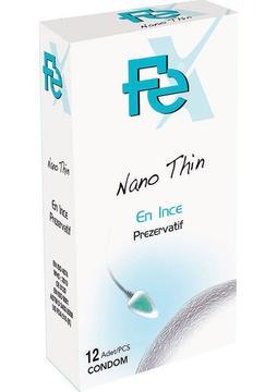 Fe Ultra Thin Süper İnce Prezervatif 12'li
