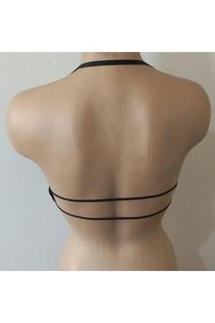Arkası Şeffaf Straplez Yarım Dolgulu Balenli Sütyen