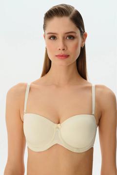 Linda Büyük Beden Desteksiz Straplez Sütyen
