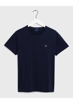 Gant Erkek Lacivert Regular Fit T-Shirt 234100.433