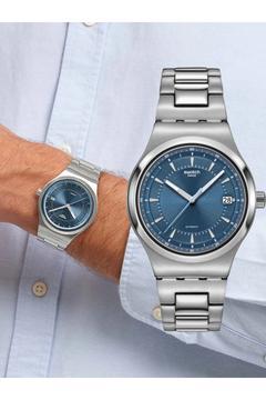 YIS435G Swatch Shimmer at Dusk Erkek Kol Saati YIS435G