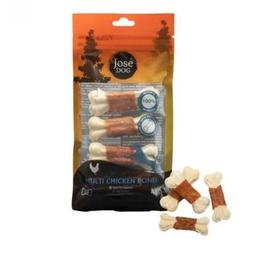Jose Dog Multi Chicken Bones Tavuklu Kemik 7cm 4lü 90gr