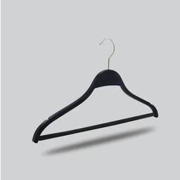 Siyah Ahşap Barlı Askısı 2 Adet