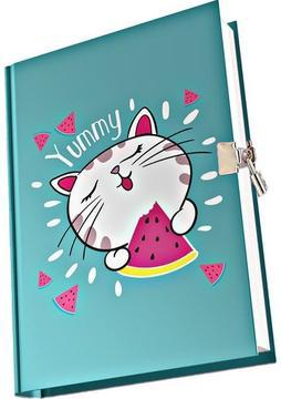 Kilitli Hatıra Günlük Anı Hediye Defteri Bambus Seri