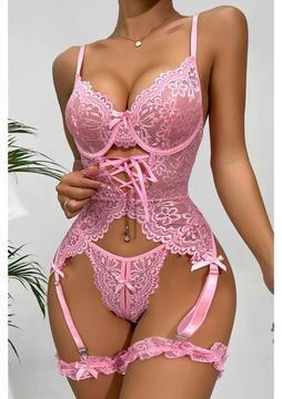 Zuhal Nighty Jartiyer Tangaözelbölge Açık Takım