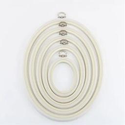 Nurge Oval Pano Nakış Kasnağı  5 Boy Set