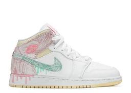 Jordan 1 Mid Paint Drip (GS)