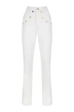 Carmela Jeans White