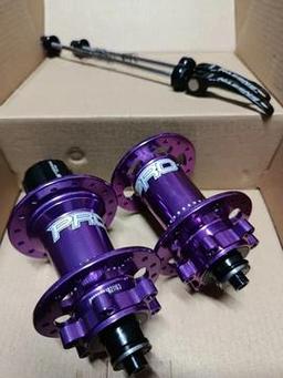 Hassns Pro 7 Mor Ön Arka Yüksek Hub Sesli 32 Delikli Göbek Seti Rulmanlı