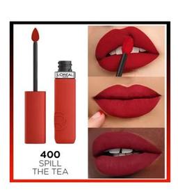 Loreal Infresıst Matte Lıpstıck 400 Spıll The Tea