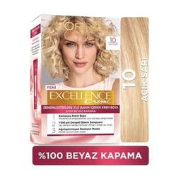 Loreal Paris Excellence Creme Saç Boyası - 10 Açık Sarı