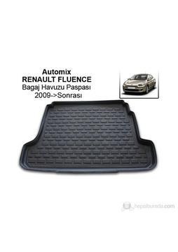 Automix Renault Fluence Bagaj Havuzu Paspası 2009->Sonrası