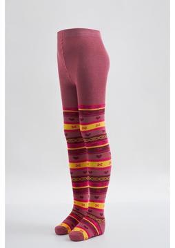 Katia &amp; Bony  Desenli Çocuk Külotlu Çorap Pembe