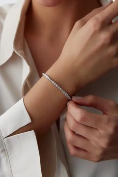 1,70 Karat Pırlanta Su Yolu Bileklik