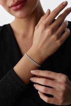 4,75 Karat Pırlanta Su Yolu Bileklik