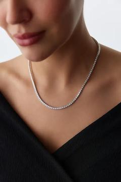 3,22 Karat Pırlanta Su Yolu Kolye