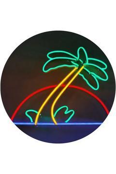 Neon Led Dekoratif Palmiye Ağacı Figürü