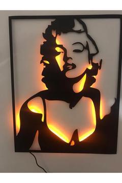 Marilyn Monroe Işıklı Tablo