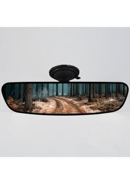 Takgör Pırlanta 5 Vantuzlu Universal Dikiz Aynası 25X6 cm Siyah