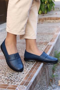 Hakiki Deri Kadın Casual Ayakkabı 864za101