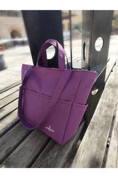 Kadın El Ve Kol Çantası Mor Renk